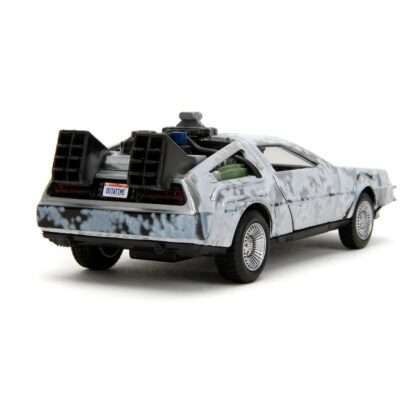 Zurück in die Zukunft Hollywood Rides Diecast Modell 1/32 DeLorean Time Machine Frost – Bild 6