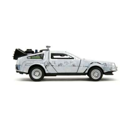 Zurück in die Zukunft Hollywood Rides Diecast Modell 1/32 DeLorean Time Machine Frost – Bild 7