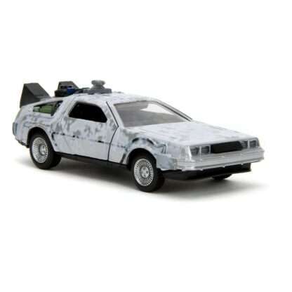 Zurück in die Zukunft Hollywood Rides Diecast Modell 1/32 DeLorean Time Machine Frost – Bild 8