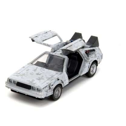 Zurück in die Zukunft Hollywood Rides Diecast Modell 1/32 DeLorean Time Machine Frost – Bild 9