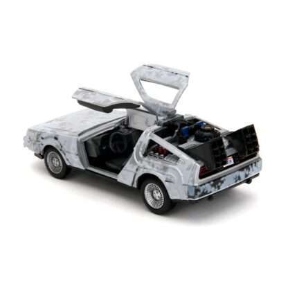 Zurück in die Zukunft Hollywood Rides Diecast Modell 1/32 DeLorean Time Machine Frost – Bild 10