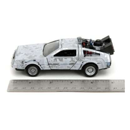 Zurück in die Zukunft Hollywood Rides Diecast Modell 1/32 DeLorean Time Machine Frost – Bild 14