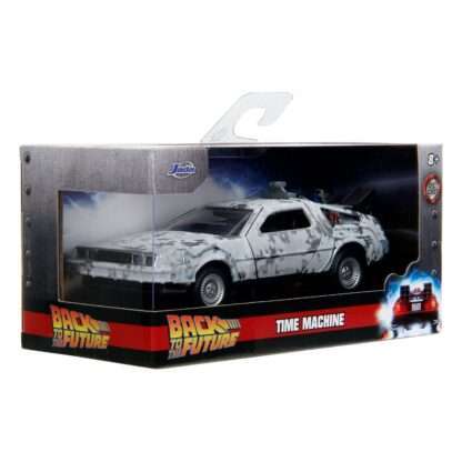 Zurück in die Zukunft Hollywood Rides Diecast Modell 1/32 DeLorean Time Machine Frost – Bild 16