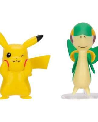 Pokémon Figuren 2er-Pack Serpifeu & Pikachu 8 cm