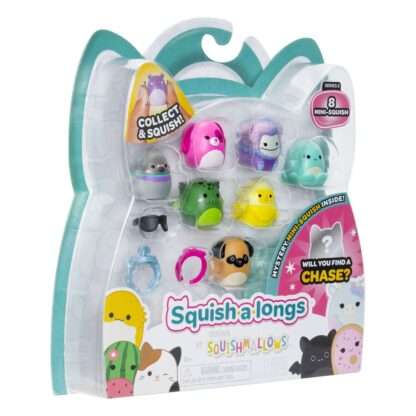 Squishmallows Squish-a-longs Minifiguren 8er Pack Set Series 2 Style 1 2,5 cm – Bild 3