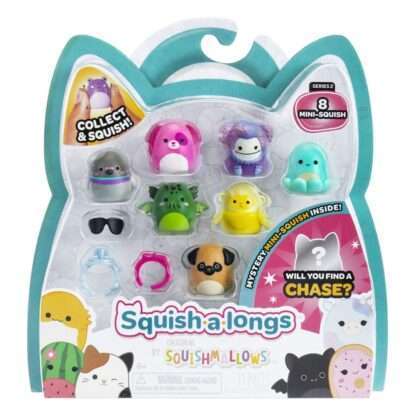 Squishmallows Squish-a-longs Minifiguren 8er Pack Set Series 2 Style 1 2,5 cm – Bild 5