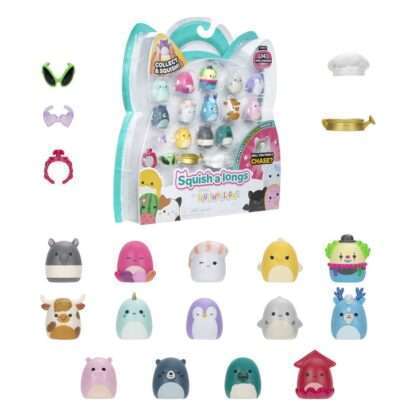 Squishmallows Squish-a-longs Minifiguren 14er Pack Set Series 2 Style 1 2,5 cm – Bild 2