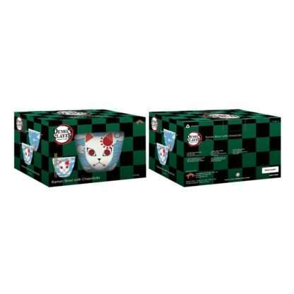 Demon Slayer Ramen-Schüssel mit Stäbchen Tanjiro Mask 473 ml – Bild 2
