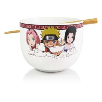 Naruto Shippuden Ramen-Schüssel mit Stäbchen Team Seven 414 ml – Bild 3