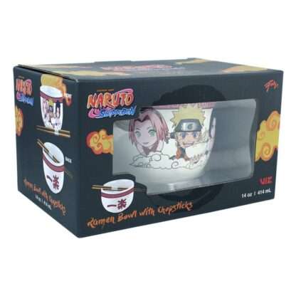 Naruto Shippuden Ramen-Schüssel mit Stäbchen Team Seven 414 ml – Bild 4