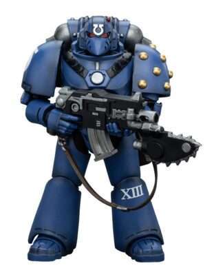 Warhammer The Horus Heresy Actionfigur 1/18 Ultramarines MK VI Tactical Squad Legionary with Bolter& Chainblade 12 cm