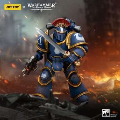 Warhammer The Horus Heresy Actionfigur 1/18 Ultramarines Legion MKIII Tactical Squad Sergeant with Power Sword 12 cm – Bild 15