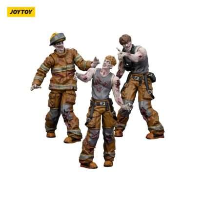 Zombie Dark Source Actionfiguren 3er-Pack Firefighters 8 cm – Bild 7