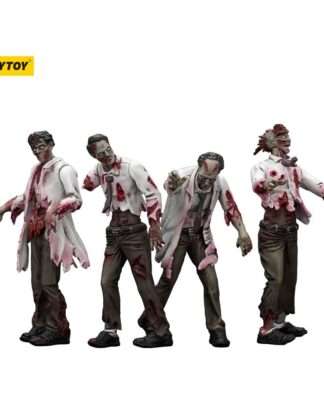 Zombie Dark Source Actionfiguren 4er-Pack Scientists (Male) 8 cm
