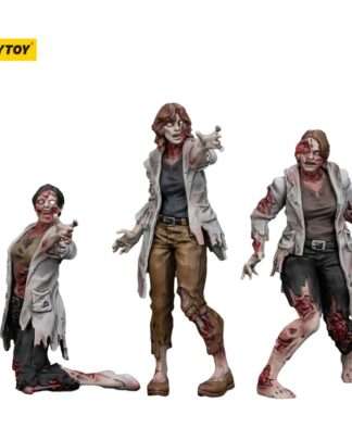 Zombie Dark Source Actionfiguren 3er-Pack Scientists (Female) 8 cm