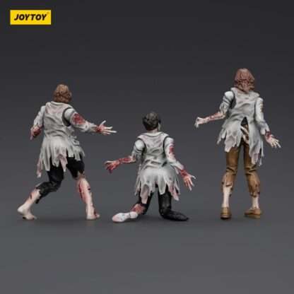 Zombie Dark Source Actionfiguren 3er-Pack Scientists (Female) 8 cm – Bild 3