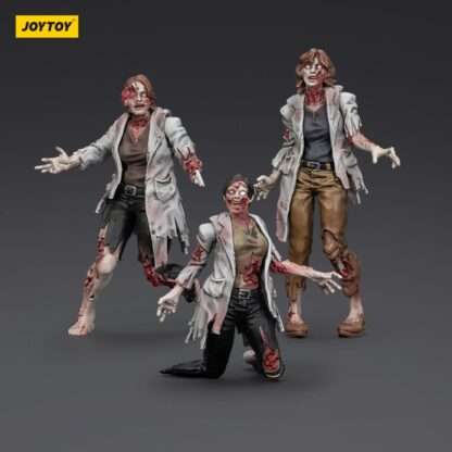 Zombie Dark Source Actionfiguren 3er-Pack Scientists (Female) 8 cm – Bild 4