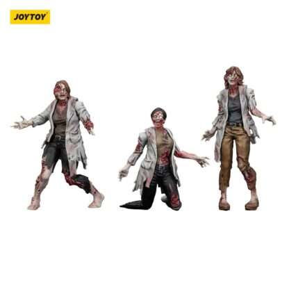 Zombie Dark Source Actionfiguren 3er-Pack Scientists (Female) 8 cm – Bild 7