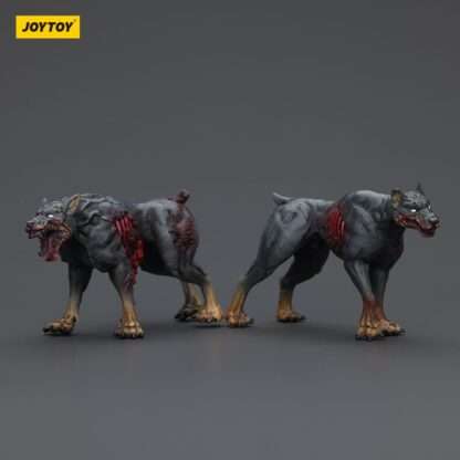 Zombie Dark Source Actionfiguren 2er-Pack Police Dogs 8 cm – Bild 2