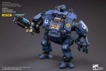Warhammer 40k Actionfigur 1/18 Ultramarines Redemptor Dreadnought Brother Dreadnought Tyleas 30 cm Reproduktion – Bild 5