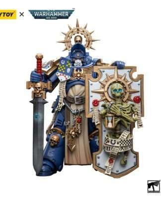 Warhammer 40k Actionfigur 1/18 Ultramarines Primaris Captain with Relic Shield and Power Sword 12 cm