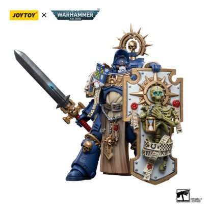 Warhammer 40k Actionfigur 1/18 Ultramarines Primaris Captain with Relic Shield and Power Sword 12 cm – Bild 4