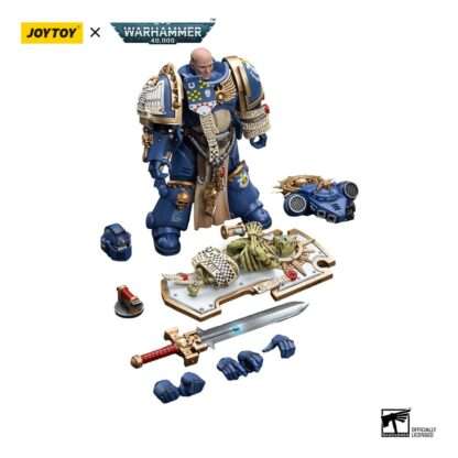 Warhammer 40k Actionfigur 1/18 Ultramarines Primaris Captain with Relic Shield and Power Sword 12 cm – Bild 5