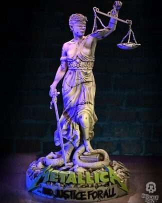 Metallica Rock Ikonz On Tour Statue Lady Justice
