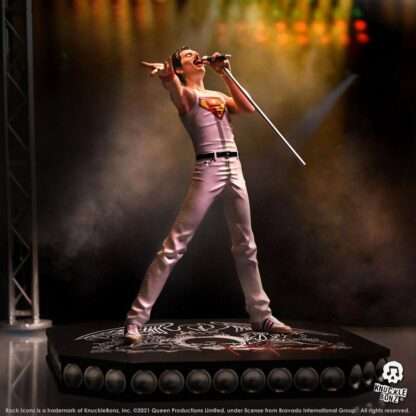 Queen Rock Iconz Statue Freddie Mercury Limited Edition 23 cm - Beschädigte Verpackung – Bild 3