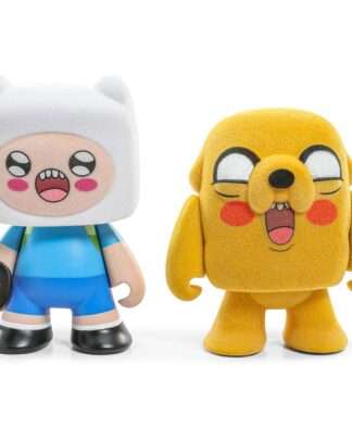 Adventure Time Minifiguren 2er-Pack Finn & Jake Flocked 7 cm