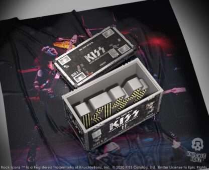 Kiss Rock Ikonz On Tour Road Case Statue & Bühnenhintergrund Set Alive! Tour – Bild 8