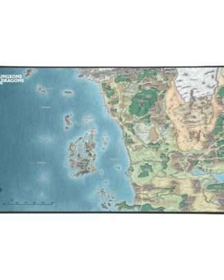 Dungeons & Dragons XL Mousepad Faerun Map