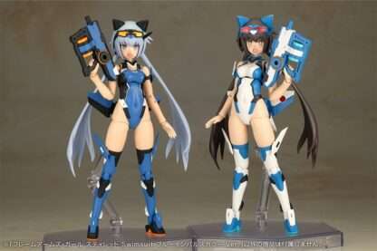 Frame Arms Girl Plastic Model Kit Stylet Swimsuit Blue Impulse Color Ver. 16 cm – Bild 15