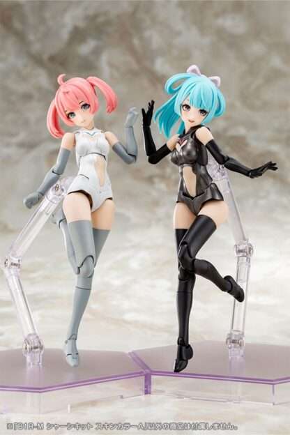 Megami Device Model Kit Zubehör-Set B1R-M Chassis Kit Skin Color A – Bild 12