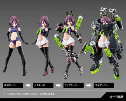 Megami Device Plastic Model Kit 1/1 Buster Doll Tank 17 cm – Bild 10