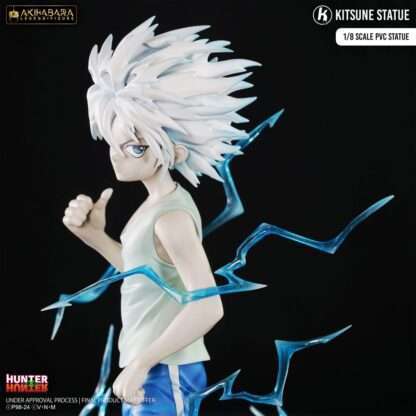 Hunter × Hunter Akihabara Legend Figure PVC Statue 1/8 Killua (God Speed Mode) 21 cm – Bild 9