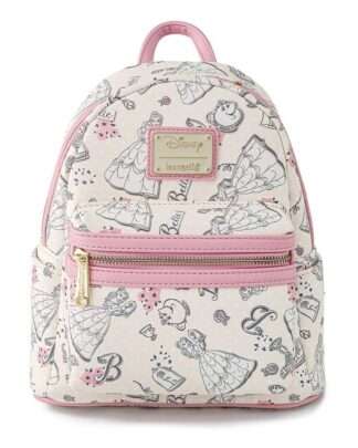 Disney by Loungefly Rucksack Beauty and the Beast Belle Creme AOP heo Exclusive
