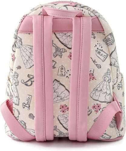 Disney by Loungefly Rucksack Beauty and the Beast Belle Creme AOP heo Exclusive – Bild 3