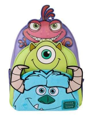 Monster AG by Loungefly Mini Rucksack Mike Sulley and Randall