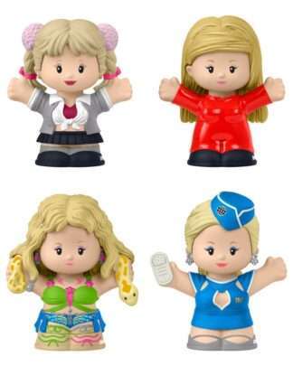 Britney Spears Little People Collector Minifiguren 4er-Pack 7 cm