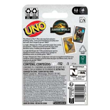 Jurassic World: Die Wiedergeburt UNO Kartenspiel – Bild 6