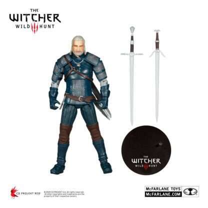 The Witcher Actionfigur Geralt of Rivia (Viper Armor: Teal Dye) 18 cm – Bild 7