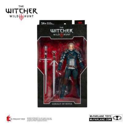 The Witcher Actionfigur Geralt of Rivia (Viper Armor: Teal Dye) 18 cm – Bild 8