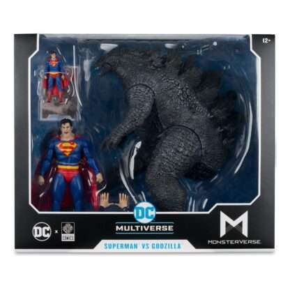 DC Justice League Monsterverse DC Multiverse Actionfiguren 2er-Pack Superman Vs. Godzilla 30 cm – Bild 13