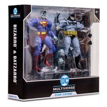 DC Multiverse Actionfiguren 2er-Pack Bizarro & Batzarro 18 cm – Bild 15