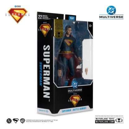 Superman (2025) DC Multiverse Actionfigur Superman (Battle Damaged) (Gold Label) 18 cm – Bild 9
