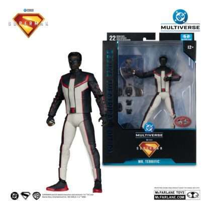 Superman (2025) DC Multiverse Deluxe Theatrical Edition Actionfigur Mr. Terrific (Red Platinum Edition) 18 cm – Bild 4