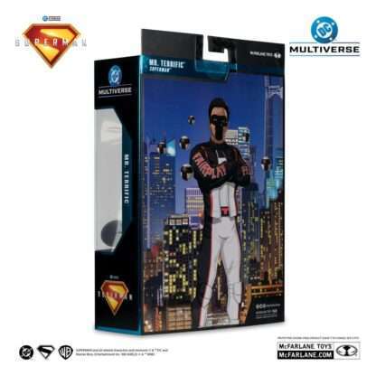 Superman (2025) DC Multiverse Deluxe Theatrical Edition Actionfigur Mr. Terrific (Red Platinum Edition) 18 cm – Bild 9