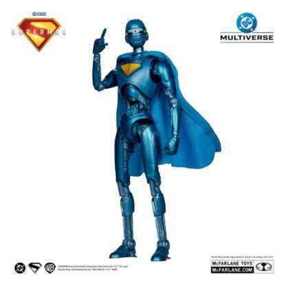 Superman (2025) DC Multiverse Deluxe Actionfigur Superman Robot (Red Platinum Edition) 18 cm – Bild 2