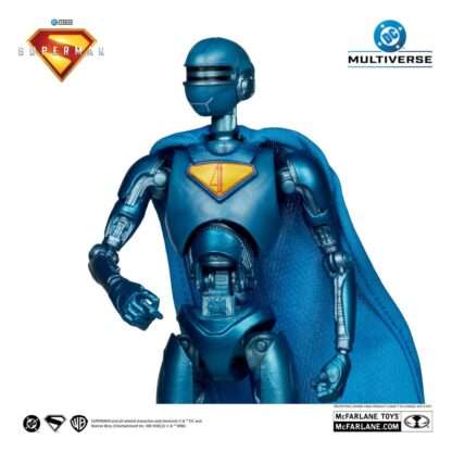 Superman (2025) DC Multiverse Deluxe Actionfigur Superman Robot (Red Platinum Edition) 18 cm – Bild 4